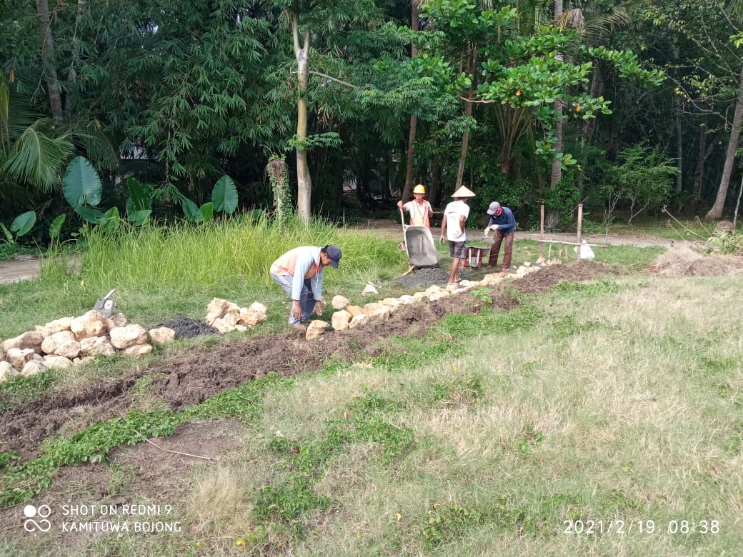 Pembangunan Bangket dan Normalisasi Lapangan Bojong Mulai Dilaksanakan